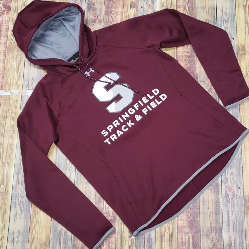 UNDERARMOUR MENS FLEECE LINED THERMAL HOODIE med